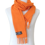 12X62 Pure Cashmere Muffler 4 Ply Twill Weave