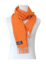 12X62 Pure Cashmere Muffler 4 Ply Twill Weave