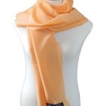 28X80 Stole Water Pashmina Basket Weave