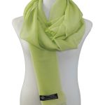 20X68 Scarf Water Pashmina Basket Weave