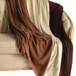 90X110 Pure Cashmere King Blanket 4 Ply Twill Weave