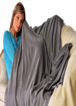 90X90 Pure Cashmere Queen Blanket 4 Ply Twill Weave