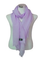 55X71 Pure Cashmere Large Shawl Feather Weight Basket Weave