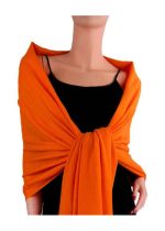 36X80 Pure Cashmere Shawl 4 Ply Twill Weave