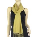 32X76 Stole Water Pashmina Basket Weave