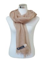 39X80 Pure Cashmere Extra Shawl Feather Weight Basket Weave