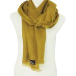 10X65 Pure Cashmere Muffler UNO Diamond Weave