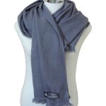 28X80 Pure Cashmere Stole 4 Ply Twill Weave