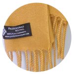 10X65 Pure Cashmere Muffler 4 Ply Twill Weave - Image 2