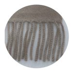 28X80 Pure Cashmere Stole 4 Ply Twill Weave - Image 3