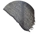 39X80 Pure Cashmere Hand Felted Extra Shawl Basket Weave - Image 2