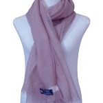 55X71 Pure Cashmere Large Shawl Feather Weight Basket Weave
