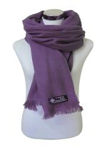 36X80 Pure Cashmere Shawl 3 Ply Twill Weave