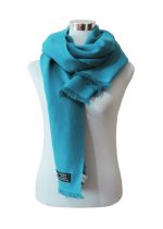 25X60 Pure Cashmere Scarf 3 Ply Twill Weave